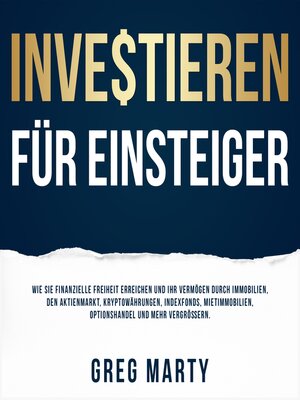 cover image of Investieren für Einsteiger